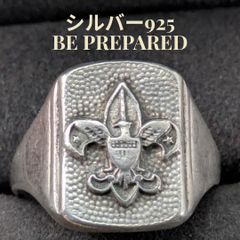 ボーイスカウト BSA シグネットリング スターリングシルバー925 
