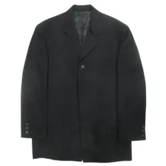 良品 90's Y's for men ワイズフォーメン ヨウジヤマモト ウール テーラード ジャケット ブレザー サイズS ヴィンテージ 黒 ブラック メンズ 古着 中古 USEDのサムネイル