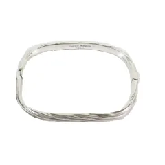 未使用 新品仕上げ済 Maison Margiela メゾンマルジェラ タイムレス カフ バングル ブレスレット シルバー925 アクセサリー シルバー メンズ レディース 古着 中古 USEDのサムネイル