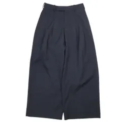 新品同様 25aw marka マーカ TWO TUCK BAGGY TROUSERS スラックス ワイドパンツ トラウザー 1 ミディアムグレー M25D01PT01C メンズ 古着 中古 USEDのサムネイル