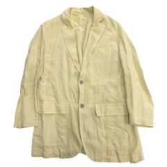 94ss Y’s for men リネンキャンバスジャケット ベージュ 94ss Y's for men リネンキャンバスジャケット ベージュ - メルカリ