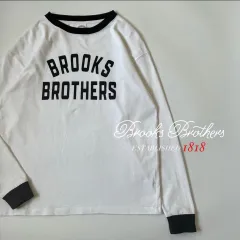 BROOKS BROTHERS / ロゴプリント　ロングスリーブ　クルーネック　Tシャツのサムネイル