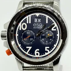 Movado モバード レフティモデル ES.49.1.14.5656 ネイビー QZ メンズ 腕時計 稼働品のサムネイル