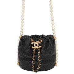 極美品】 CHANEL2WAYパールハンド＆ショルダーバック - メルカリ