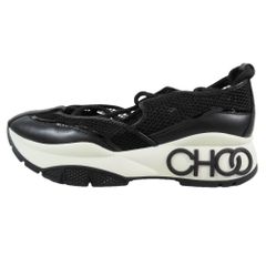 未使用☆JIMMY CHOO ジミーチュウ RAINE レース スニーカー 37 - メルカリ