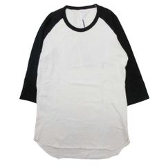 80s EBERT ベースボール Tシャツ M 白 青 ラグラン | Mercari