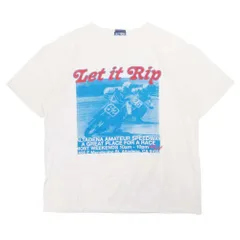 美品 MOTHER マザー グラフィックプリント Tシャツ 半袖 カットソー トップス クルーネック S アイボリー オフホワイト レディース 古着 中古 USEDのサムネイル