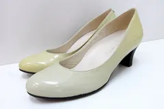 【219313】aravon アラヴォン  New Balance 【訳あり】 本革 エナメル パンプス  ・22.0ｃｍ 2E 8510のサムネイル