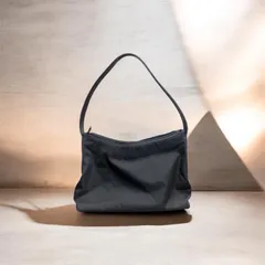 ◎ COMME CA DU MODE sacs コムサデモード ナイロン ハンドバッグ 黒のサムネイル