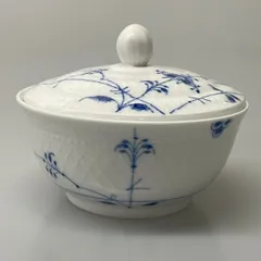 ROYAL COPENHAGEN(ロイヤルコペンハーゲン) 食器新品同様  - 白×ネイビー ボウル/ブルーパルメッテのサムネイル