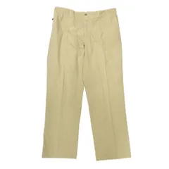 美品 Ermenegildo Zegna エルメネジルドゼニア パンツ スラックス ツイル 大きいサイズ 54 ベージュ メンズ 古着 中古 USEDのサムネイル