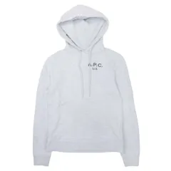 美品 A.P.C. アーペーセー U.Sコレクション パーカー フーディー スウェット プルオーバー 裏毛 コットン XS グレー メンズ レディース 古着 中古 USEDのサムネイル