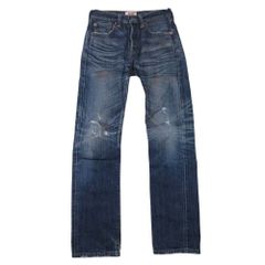 Levi's 501 W34 L32 濃淡抜群立体色落ち S級ヒゲ S級ハチノス - メルカリ