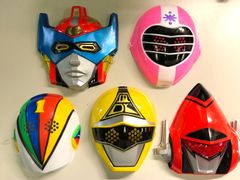仮面ライダー・ゴーオンジャー・お面 20個セット - メルカリ