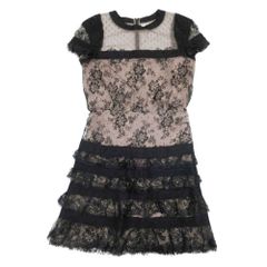 Alexander McQueen ノースリーブひざ丈 フレア ドレスワンピース