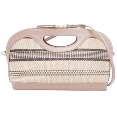 美品 PELLICO ペリーコ ANELLI アネッリ 2WAY ショルダーバッグ ハンドバッグ カバン レザー ラフィア ベージュ レディース 古着 中古 USEDのサムネイル