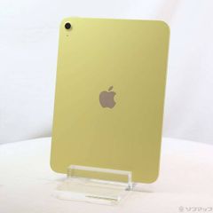 中古美品】ipad 第10世代64GB イエロー本体➕カバー付き - メルカリ