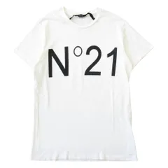 N°21 ヌメロヴェントゥーノ Tシャツ カットソー 半袖 ビッグロゴ サイズXS 白 ホワイト メンズ 古着 中古 USEDのサムネイル
