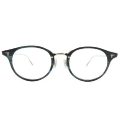 BJ CLASSIC COLLECTION COMBI メガネ 眼鏡 アイウェア ボストン型 度入り COM-510N NT グリーン ゴールド メンズ レディース 古着 中古 USEDのサムネイル