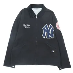 美品 JOURNAL STANDARD relume ジャーナルスタンダード レリューム MLB 別注 フェードダック デトロイトジャケット L ブラック メンズ 古着 中古 USEDのサムネイル