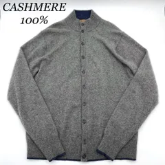 美品✨カシミヤ100％　ドライバーズニット　カーディガン　上質　LL 大きめのサムネイル