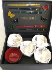 新品未使用 HANAE MORI 漆お椀 箸 箸置きセット ハナエ・モリ - メルカリ