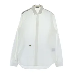 Dior HOMME (ディオールオム) bee刺繍 長袖シャツ ホワイト #41のサムネイル