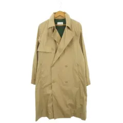 ラコステ LACOSTE トレンチコート 38 165/84A ベージュ ダブルブレスト 長袖 無地 BE4534 /AH43 ■ECC005のサムネイル