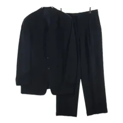 ARMANI COLLEZIONI (アルマーニ コレツィオーニ) セットアップ ウール シングルテーラードジャケット/スーツパンツ ブラック 2C66Aのサムネイル