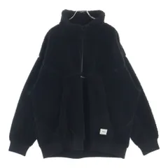 WTAPS ダブルタップス 22AW MECH JACKET POAC BOA メック ハーフジップ ボアジャケット ブラック 222ATDT-JKM01 WTAPS (ダブルタップス) 22AW MECH JACKET POAC BOA メック ハーフ