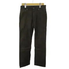 エムケーミッシェルクランオム MK MICHEL KLEIN HOMME カラーデニムパンツ 44 ダークブラウン 無地 フルレングス フロントポケット /SH ■ECC005のサムネイル