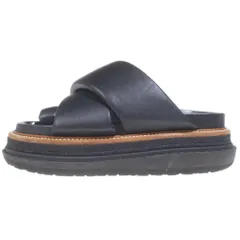 Sacai (サカイ) MULTIPLE SOLE SANDLES マルチソール クロスストラップ 厚底サンダル ブラックのサムネイル