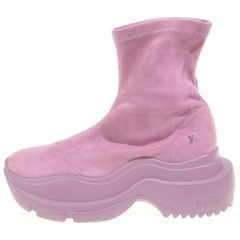 YELLO CIOCCOLATA SINGLE SNEAKER SHORT BOOTS - Women's Pink Sneaker Short Boots