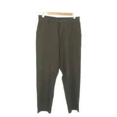 アーバンリサーチ サニーレーベル URBAN RESEARCH Sonny Label パンツ L 緑 グリーン ストライプ柄 テーパード /AO39 ■ECC005のサムネイル