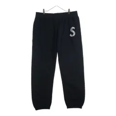 SUPREME (シュプリーム) 21SS ×Swarovski S Logo Sweatpant スワロフスキー Sロゴ スウェットパンツ ブラックのサムネイル