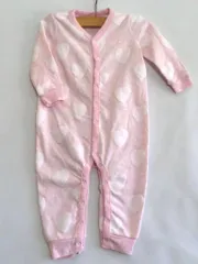 【223817】GAP ギャップ  baby GAP ロンパース　ハート　コットン/ポリエステル  ・80cm/12-18 months ピンクのサムネイル