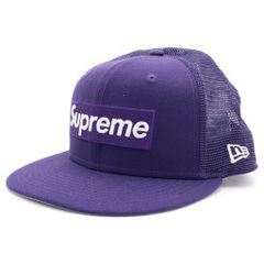 supreme 2026SS キャップ 紫 サイズ調整⭕️ - メルカリ