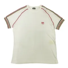 良品 D&G DOLCE&GABBANA ドルチェ&ガッバーナ ドルガバ ラグラン Tシャツ カットソー ロゴ 刺繍 オールド XL 白 ホワイト レディース 古着 中古 USEDのサムネイル