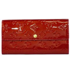 美品】Louis Vuitton エナメル 長財布 レッド ヴェルニ 箱付 - メルカリ