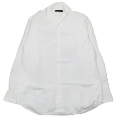 CINOH チノ CI DOUBLE COLLAR SHIRT ダブルカラーシャツ 長袖 カットソー 44 ホワイト 23WST301 メンズ 古着 中古 USEDのサムネイル