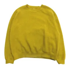 良品 sanca サンカ NAPPING PILE CREW パイル クルーネック スウェット カットソー トレーナー シャツ フリース 0 黄 イエロー メンズ 古着 中古 USEDのサムネイル