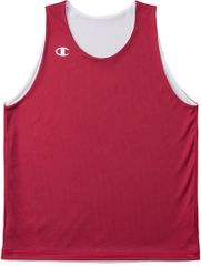 美品】チャンピオンリバーシブル/ノースリーブ バスケットボール練習着 