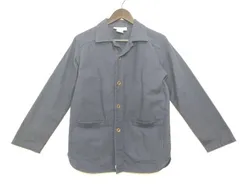 【222401】LE GLAZIK ル グラジック  長袖デニムシャツ　コットン100％　2ポケット　フランス製　36 メンズ  ・ ネイビーのサムネイル