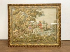 民衆を導く自由の女神ドラクロワ 額縁付レプリカ絵画 大型アート131