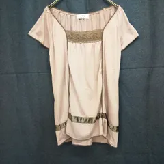 M1-03322 【Women】 MICHEL KLEIN (ミッシェルクラン) 半袖 Tシャツ (38:XS以下相当)/ ピンク  HT-夏のサムネイル
