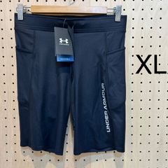 新品未使用品】アンダーアーマー トレーニング タイツスパッツ緑／青