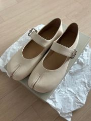 Maison Margiela Tabi メゾンマルジェラシルバーパンプス 36 - メルカリ