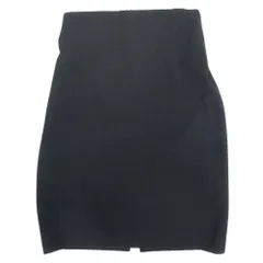 美品 JIL SANDER ジルサンダー vintage ウール タイト スカート 膝丈 ハーフ ヴィンテージ オールド 36 黒 ブラック レディース 古着 中古 USEDのサムネイル
