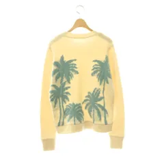 ジエルダーステイツマン カシミヤパームツリーニット セーター プルオーバー S ジエルダーステイツマン The elder statesman カシミヤパームツリー