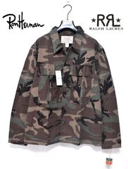Ron Herman別注 RRL 迷彩 ミリタリーシャツジャケット - メルカリ